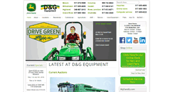 Desktop Screenshot of dgequipment.com